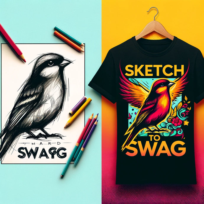 Sketch to Swag: VTown Designs Makes Your Art Wearable!