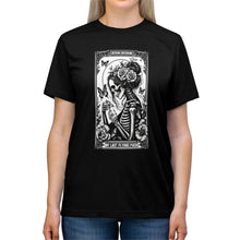 Load image into Gallery viewer, My Last Flying F*** Unisex Triblend Tee by VTown Designs front of Tee on model