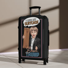Load image into Gallery viewer, "I Like My Suitcase" Barron Trump Meme Luggage | TSA-Approved Travel