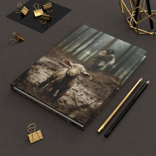 Load image into Gallery viewer, Kevin Carden 'The Shepherd Runs For His Lost Lamb' Art Journal – Hardcover, Lined, Inspirational Notebook by VTown Designs