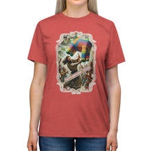 Load image into Gallery viewer, Unisex Triblend Tee with Jesus Birthday Piñata Design - Comfort Meets Celebration
