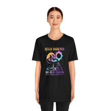 Load image into Gallery viewer, Eclipse 2024 Special Edition Tee – Unisex Black Solar Event T-Shirt [On Female Model]

