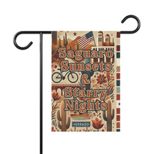 Load image into Gallery viewer, Saguaro Sunsets & Starry Nights Verrado Garden Banner