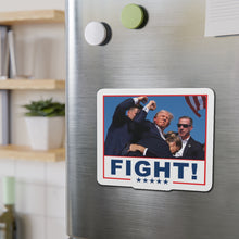Load image into Gallery viewer, Fight! Trump Assassination Attempt 2024 Die-Cut Magnet