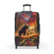 Load image into Gallery viewer, Wildlife Adventure Bear Suitcase - Rugged Travel Gear