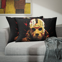 Load image into Gallery viewer, Custom Jason Voorhees Pillow Sham - Classic Horror Fan Decor