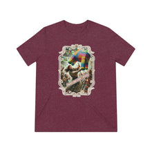 Load image into Gallery viewer, Unisex Triblend Tee with Jesus Birthday Piñata Design - Comfort Meets Celebration
