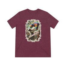 Load image into Gallery viewer, Unisex Triblend Tee with Jesus Birthday Piñata Design - Comfort Meets Celebration