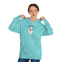 Load image into Gallery viewer, π» Get Spookily Stylish with Our "Boo Jee" Unisex Hooded Sweatshirt! π