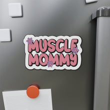 Load image into Gallery viewer, "Muscle Mommy" Die-Cut Magnet By VTown Designs