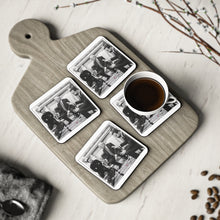Load image into Gallery viewer, Oval Office Standoff Coasters – Bold Political Drinkware Set