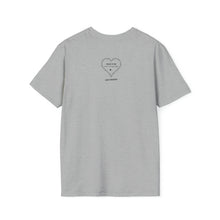 Load image into Gallery viewer, Legends of Hip Hop Biggie Smalls T-Shirt | Unisex Notorious BIG Tee Sport Gray Back View