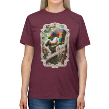 Load image into Gallery viewer, Unisex Triblend Tee with Jesus Birthday Piñata Design - Comfort Meets Celebration