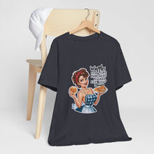 Load image into Gallery viewer, Waffles Ribbed for Your Pleasure Tee - Retro Revelations: Sassy Edition