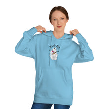 Load image into Gallery viewer, π» Get Spookily Stylish with Our "Boo Jee" Unisex Hooded Sweatshirt! π