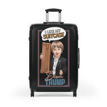 Load image into Gallery viewer, "I Like My Suitcase" Barron Trump Meme Luggage | TSA-Approved Travel