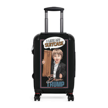 Load image into Gallery viewer, "I Like My Suitcase" Barron Trump Meme Luggage | TSA-Approved Travel