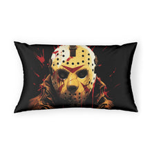 Load image into Gallery viewer, Custom Jason Voorhees Pillow Sham - Classic Horror Fan Decor 36x20