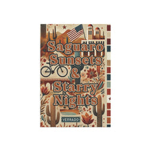 Load image into Gallery viewer, Saguaro Sunsets & Starry Nights Verrado Garden Banner