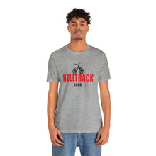 Load image into Gallery viewer, Helltrack 1986 BMX Tee - Vintage Athletic Gray | 80s Movie Fans | VTown Designs