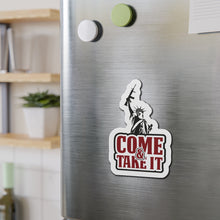 Load image into Gallery viewer, Lady Liberty Pro2A Magnet – 'Come & Take It' Edition