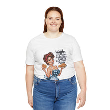 Load image into Gallery viewer, Waffles Ribbed for Your Pleasure Tee - Retro Revelations: Sassy Edition