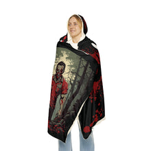 Load image into Gallery viewer, "I'm OK, It's Not My Blood" - The Ultimate Zombie Cinema Fan's Snuggle Blanket