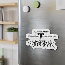 Load image into Gallery viewer, El CyberCamino Magnet for Tesla Cybertruck Fans by VTown Designs