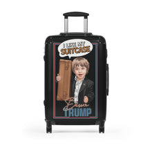 Load image into Gallery viewer, "I Like My Suitcase" Barron Trump Meme Luggage | TSA-Approved Travel