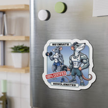 Load image into Gallery viewer, "Gymrats Swolemates" Die-Cut Magnets: Unleash Your Inner Beast