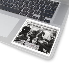 Load image into Gallery viewer, Oval Office Standoff Stickers – Bold Political Kiss-Cut Decals