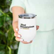 Load image into Gallery viewer, Real housewives of verrado steel wine tumbler woman holding mug