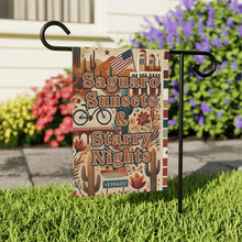 Load image into Gallery viewer, Saguaro Sunsets & Starry Nights Verrado Garden Banner