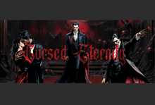 Load image into Gallery viewer, "Cursed Eternity" - Gothic Elegance Table Lamp with US|CA Plug - Art by VTown Designs