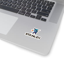 Load image into Gallery viewer, Stanley Dribble Die-Cut Sticker - Transform Any Cup into a Stanley Cup! On a laptop.