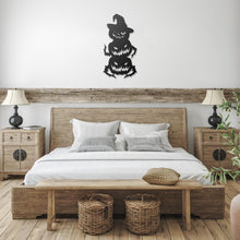 Load image into Gallery viewer, Stunning Halloween Pumpkin Metal Wall Art β Custom Colors & Sizes