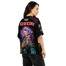 Load image into Gallery viewer, Stranger Things Hawkins Eleven Starcourt Boxy Football Jersey