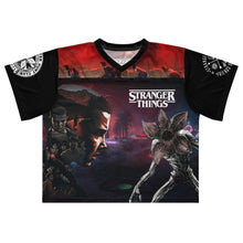 Load image into Gallery viewer, Stranger Things Demogorgon Boxy Football Jersey (FRONT)