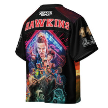 Load image into Gallery viewer, Stranger Things Hawkins Eleven Starcourt Boxy Football Jersey
