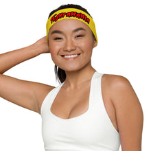 Load image into Gallery viewer, Trumpamania Hulkamania-Inspired Headband – MAGA Style!