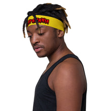 Load image into Gallery viewer, Trumpamania Hulkamania-Inspired Headband – MAGA Style!