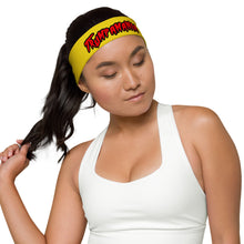 Load image into Gallery viewer, Trumpamania Hulkamania-Inspired Headband – MAGA Style!