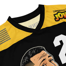 Load image into Gallery viewer, Tonka Jahari “Would Never” Recycled Hockey Fan Jersey – Limited Edition