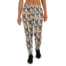 Load image into Gallery viewer, Women’s Slim Fit Joggers with Boxer, Boston Terrier, & Frenchie Print