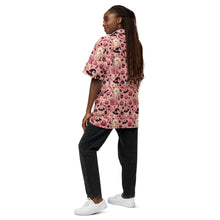 Load image into Gallery viewer, Spooky Cute Halloween Pink Button Shirt