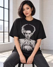 Load image into Gallery viewer, Dark Romantic | LOVE TO DEATH Bride of Frankenstein Tee