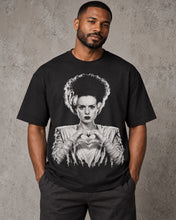 Load image into Gallery viewer, Dark Romantic | LOVE TO DEATH Bride of Frankenstein Tee