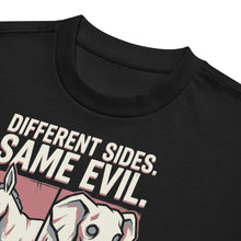 Load image into Gallery viewer, Different Sides Same Evil Boxy Tee | Anti-Establishment Streetwear