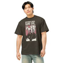 Load image into Gallery viewer, Different Sides Same Evil Boxy Tee | Anti-Establishment Streetwear
