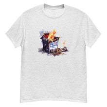 Load image into Gallery viewer, 2024 Election Humor Tee: 'Biden Harris Dumpsterfire' Edition